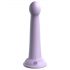 "Dillio Secret Explorer - prilimpančios pagrindo dildo su galvute (17 cm) - violetinis"