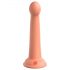 Dillio Secret Explorer - prilimpančio pagrindo dildo su galvute (17 cm) - oranžinis