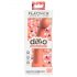 Dillio Secret Explorer - prilimpančio pagrindo dildo su galvute (17 cm) - oranžinis