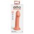 Dillio Big Hero - silikoninis dildo su siurbtuku (17 cm) - oranžinis