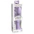 Dillio Super Eight - silikoninis dildo su siurbtuku (21 cm) - violetinis