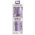 Dillio Super Eight - silikoninis dildo su siurbtuku (21 cm) - violetinis