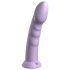 Dillio Super Eight - silikoninis falo imitatorius su lipniu pagrindu (21 cm) - violetinis