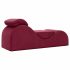 Liberator Esse Lounger - reguliuojama sekso lova - 3 dalių (bordo) 