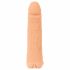 Nature Skin - 2in1 Artificial Vagina and Penis Sleeve - 23cm (Natural) 