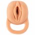 Nature Skin - 2in1 Artificial Vagina and Penis Sleeve - 23cm (Natural) 