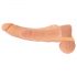 Nature Skin - 2in1 Artificial Vagina and Penis Sleeve - 23cm (Natural) 