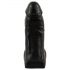 Realistixxx Real Giant - dildo su sėklidėmis - 22 cm (juodas)