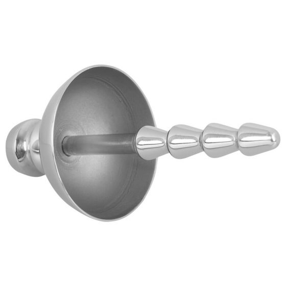 Varpos kištukas - metalinis šlaplės plėtiklis (sidabrinis)