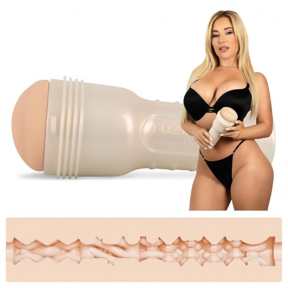 Fleshlight Savannah Bond - tikroviška dirbtinė vagina (natūrali) 