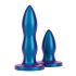 Durex Deep & Deeper - analinis dildo rinkinys - 2 dalių (mėlynas) 