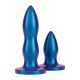 Durex Deep & Deeper - analinis dildo rinkinys - 2 dalių (mėlynas) 