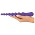 You2Toys - Rutulinis, lankstus analinis dildo (violetinis)