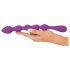 You2Toys - Karoliukais padengtas, lankstus analinis dildo - (violetinis)