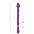 You2Toys - Karoliukais padengtas, lankstus analinis dildo - (violetinis)