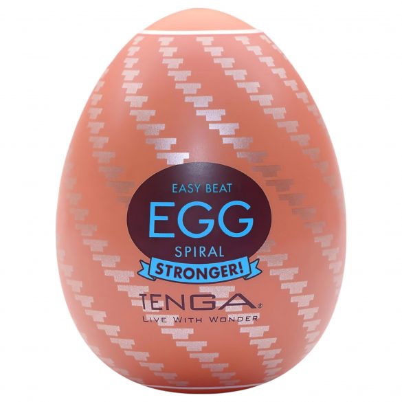 TENGA Egg Spiral Stronger - masturbacinis kiaušinis (1 vnt.)