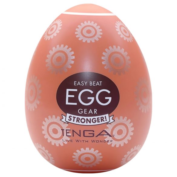 TENGA Egg Gear Stronger - masturbacinis kiaušinis (1vnt.)