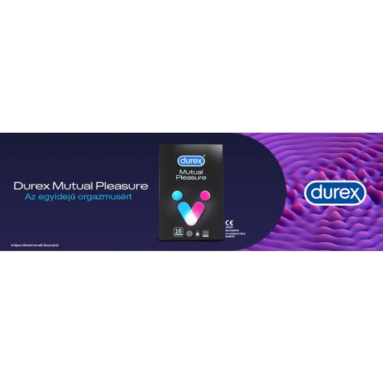 Durex Mutual Pleasure - ejakuliacijos uždelsimo prezervatyvai (16vnt)