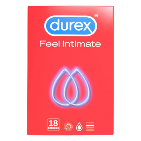 Durex Feel Intimate - plonas prezervatyvas (18vnt) 