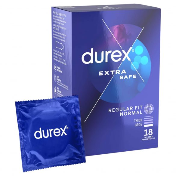 Durex Ypač Saugūs - saugūs prezervatyvai (18 vnt) 