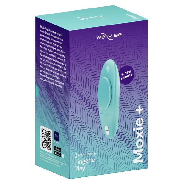 We-Vibe Moxie+ - belaidis išmanusis klitorio vibratorius (turkio)