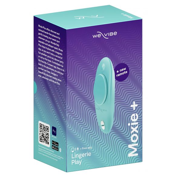 We-Vibe Moxie+ - belaidis išmanusis klitorio vibratorius (turkio) 