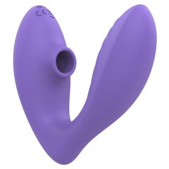   ROMP Reverb - atsparus vandeniui G-taško vibratorius ir klitorio stimuliatorius (violetinis)