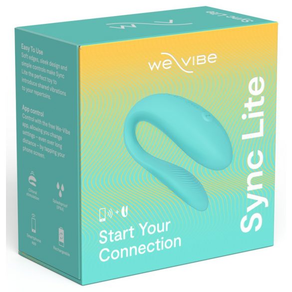 We-Vibe Sync Lite - išmanus, nuotolinis porų vibratorius (žalias)