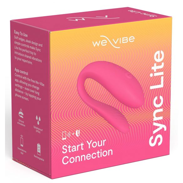 We-Vibe Sync Lite - išmanusis, belaidis porų vibratorius (rožinis) 