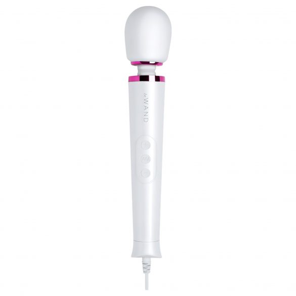 Le Wand Petite Plug-In - Networked Massage Vibrator (White) 