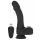 Naked Addiction - Rotating Realistic Vibrator (Black) 