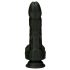 Naked Addiction - Rotating Realistic Vibrator (Black) 