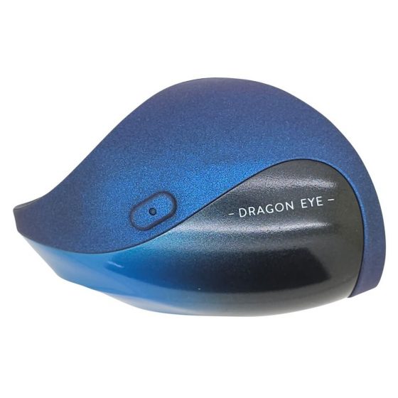 Pulse Solo Essential Dragon Eye - ribotu edicija akumuliatorinis masturbatorius (mėlynas)
