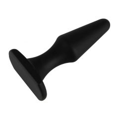   Feel the Magic Shiver - juodos spalvos silikoninis analinis dildo (eko pakuotė)