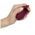 Feel the Magic Shiver - įkraunamas klitorio stimuliatorius (burgundiškas) - ekologiška pakuotė