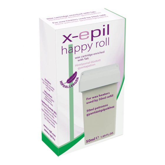 X-Epil Happy Roll - vaško kasetė (50ml) - hipoalerginis