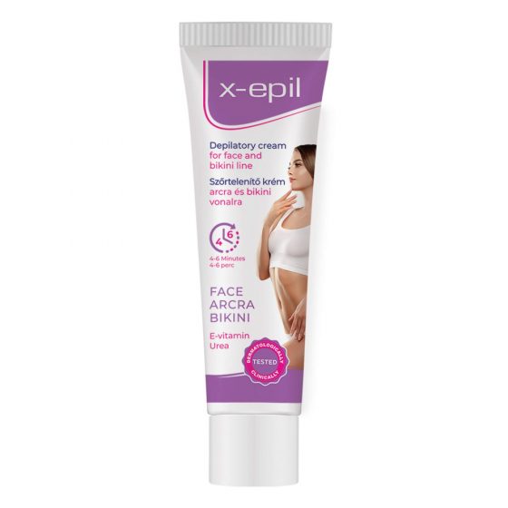X-Epil – depiliacinis kremas veidui/bikini linijai (40 ml)