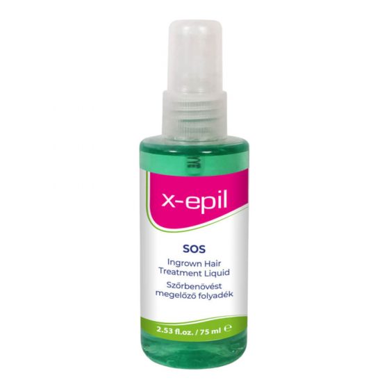 X-Epil SOS - skysčių purškalas prieš plaukų įaugimą (75 ml)