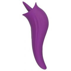   WEJOY Iris - įkraunamas laižantis liežuvis vibratorius (violetinis)