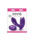 Inya Bump-N-Grind - radijo, šildytuvas 2in1 klitorio vibratorius (violetinė)