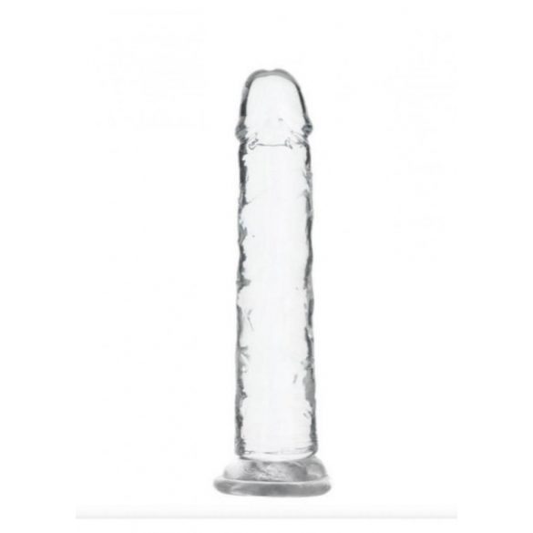 Addiction Crystal - laikomoji dildo (skaidri) - 18cm 