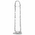 Addiction Crystal - laikomoji dildo (skaidri) - 18cm 