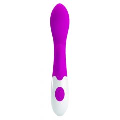   Pretty Love Brighty - atsparus vandeniui G-taško vibratorius su klitorio stimuliatoriumi (violetinis)