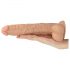 Lovetoy Real Extreme - lipnus pagrindo dildo - 24cm