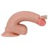 Lovetoy Nature Cock - dviejų sluoksnių tikroviškas dildo - 18 cm (natūralus)