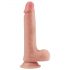 Lovetoy Nature Cock - dviejų sluoksnių tikroviškas dildo - 20 cm (natūralus)