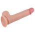 Lovetoy Nature Cock - dviejų sluoksnių tikroviškas dildo - 20 cm (natūralus)