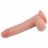 Lovetoy Nature Cock - dviejų sluoksnių tikroviškas dildo - 20 cm (natūralus)