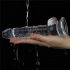 Lovetoy Flawless Clear - su prisegimu, dildo - 19 cm (skaidrus)