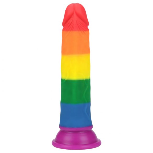 Lovetoy Prider - realistiškas dildo - 19cm (vaivorykštė) 